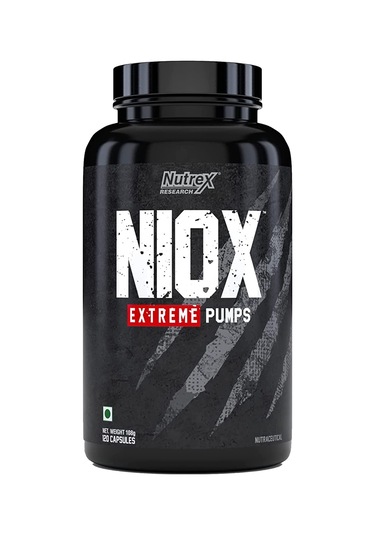 Nutrex Research Nıox Extreme Pump Arginine 120 Caps Muscles Build