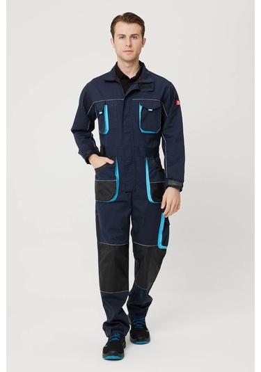 Alaska Erkek İş Tulumu Çok Cepli, Koruyucu Ve Dayanıklı İşçi Tulumu Şık Ve Rahat Çalışma Tulum Model