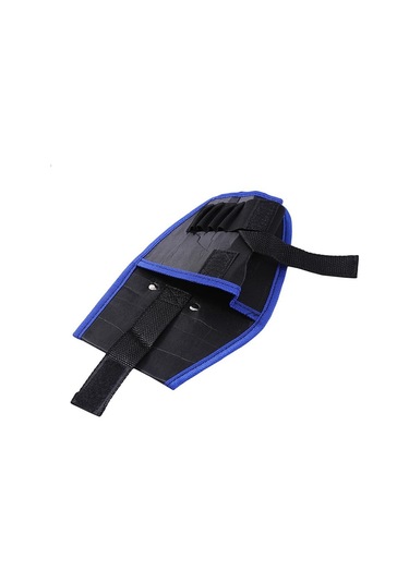 Kırmızı Taşınabilir Akülü Matkap Tutucu Alet Çantası Tornavida Bel Elektrikli Alet Kemer Çantası