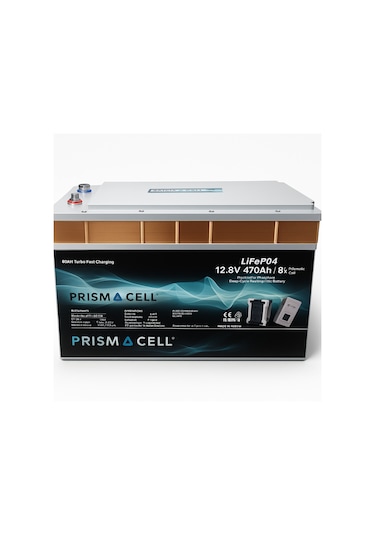 Prismacell 12.8v 470ah Lifepo4 Akü Karavan & Solar