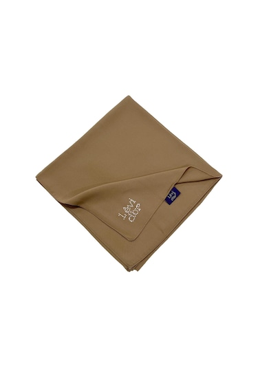 Levidor Medine İpeği Eşarp - Taba - Taba