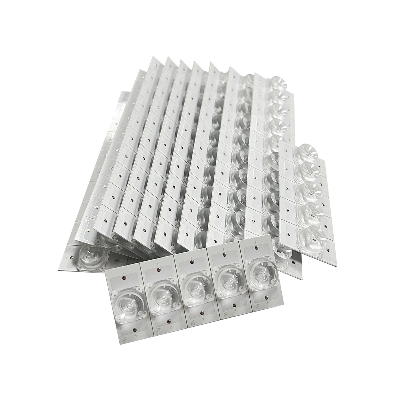 Youmex 3v Kare Smd Led Işık Pimi Seti 50 Adet - Optik Lens Filtreli, Yüksek Parlaklık, Enerji Tasarruflu, Eşit Aydınlatma