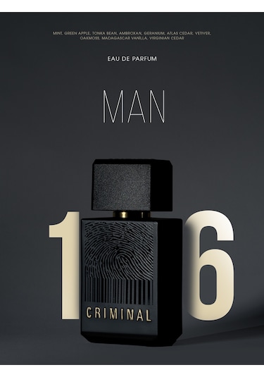 Criminal Man 16 Edp 50 ml Erkek Parfüm