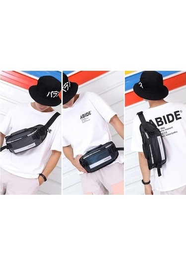 Maoyaya Erkek Bel Ve Göğüs Çantası Hs-1106 - Lacivert Çok Renkli