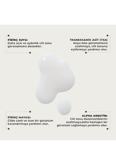 Dermokil Pirinç Mayası Beyazlatıcı Fluid Krem 30 Spf 60 G