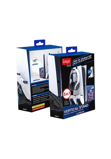 Pg-p5009 Ps5 Ve Aksesuarları İçin Çok İşlevli 5in1 Multi Stand
