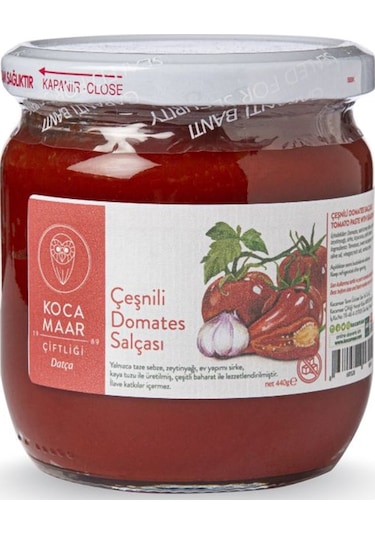 Kocamaar Çiftliği Çeşnili Domates Salçası 400 G