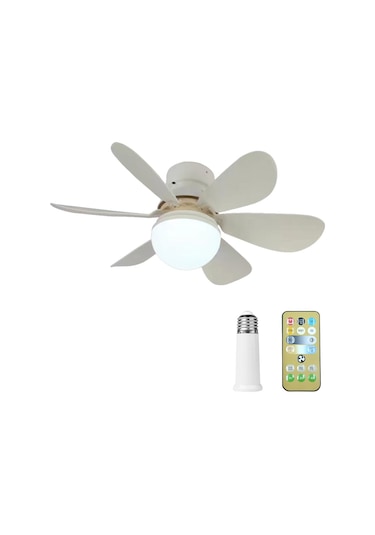 Ambition Tavan Vantilatörü Aydınlatmalı, Sessiz Tavan Fanı Işık