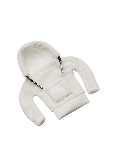 Suntek Kapşonlu Kapak Otomatik Vites Kolu Topuzu Kapağı Beyaz