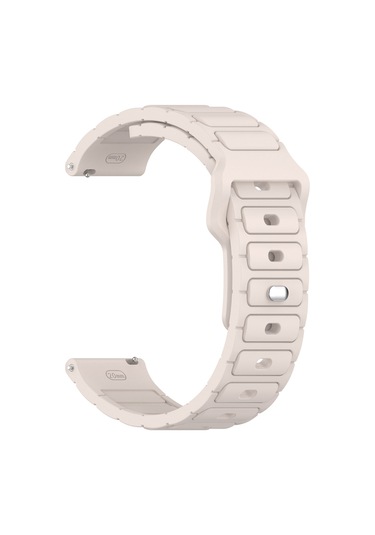 Huawei Gt2 46mm Arth Krd-132 22mm Silikon Kordon Strap Kayış - Starlight
