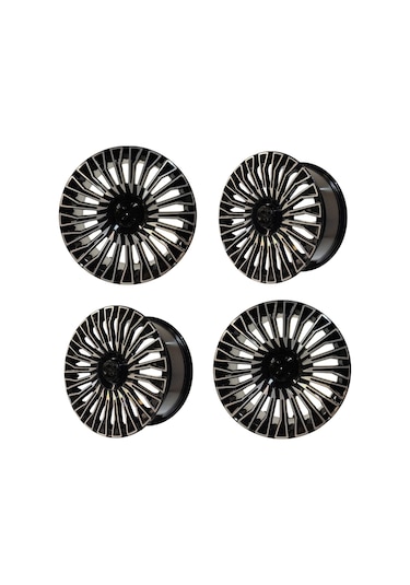 4 Adet Sonıc 1022 8 18 5 112 Et38 66.6 Black Mack Jant Takım