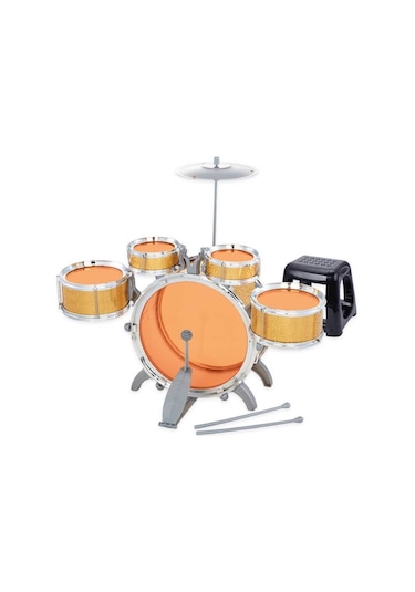1080080 Sunman Eccho. Davul Set - Jazz Drum / 5 Adet Davul. Zil v