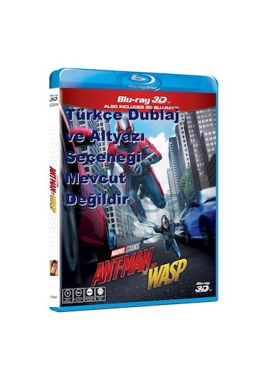 Ant Man And The Wasp - Ant Man Ve Wasp 3D+2D Blu-Ray 2 Diskli