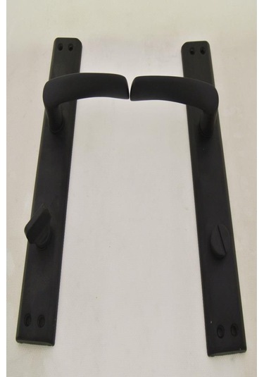 Burgaz Mat Siyah Aynalı Kapı Kolu