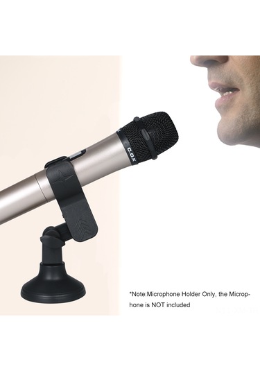 Ximistore9 Masaüstü Mikrofon Tutucu: Sağlam Tutma, Açı Ayarlamalı, Taşınabilir, Canlı Yayın Ve Kayıt İçin