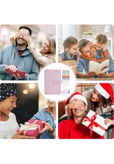 Dinosaurs A6 Bütçe Bağlayıcı, Fermuarlı Zarflar, Bütçe Planlayıcı Kitap Düzenleyici, Bütçeleme Için Nakit Zarflar Pembe Altın