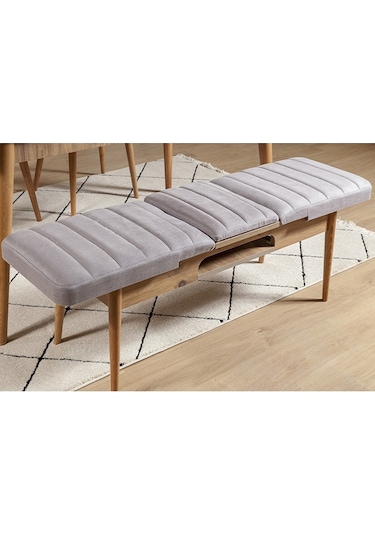 Ahşap Açılır Bench Atlantik Soho Gri