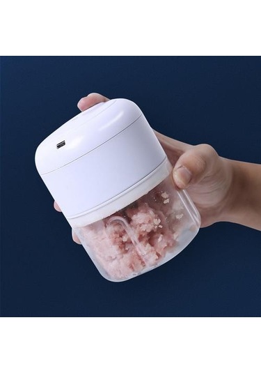 250 Ml Sarımsak Masher Sebze Kesici Çocuk Gıda Takviyesi Makinesi Taşınabilir Et Değirmeni Sebze Kıyıcı Sarımsak Presleri Ahşap