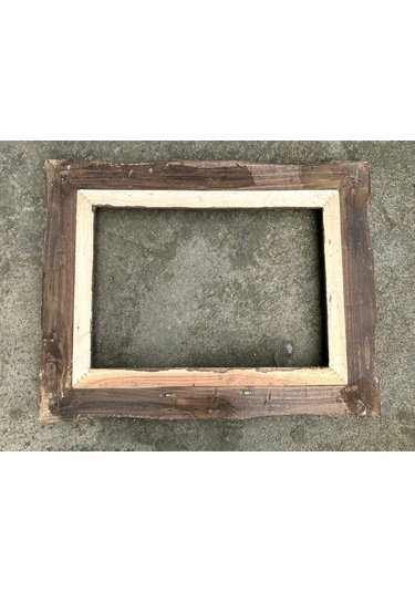 Dekoratif İşlemeli Ahşap Çerçeve 95x75cm 011