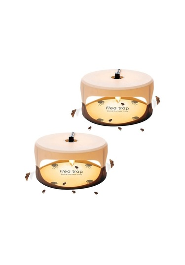 Rogfer 2 Adet Sk111 Pet Ev Pire Lambası Pire Yapışkan Trapper Pire Yakalama Cihazı Ab Tak