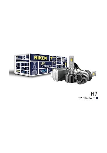 Niken Nova Serisi Led Xenon H7 Far Ampulü