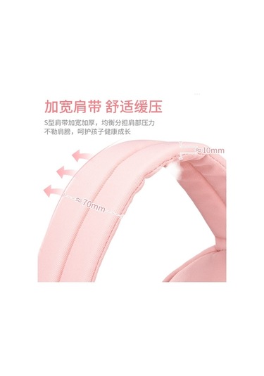 Flybuy Yıl Yeni Şirin Pudra Okul Mavisi Leezsing Koruması Kolye Kızlar Kadın Kabartma İlkokul Hafif Güçlü Çanta 2021 1345 Fp Mavi - Pudra