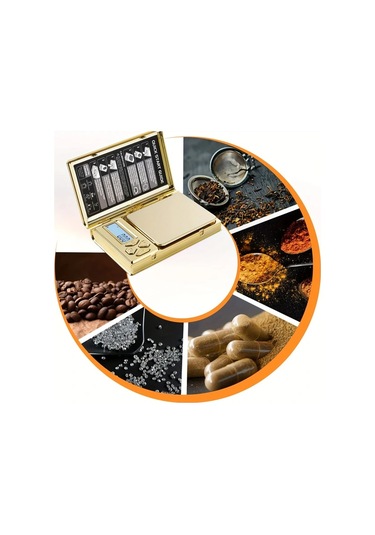 Xuweiwei Golden Hassas Terazi 100g 0 01g Dijital Kuyumcu Terazisi Plastik Dayanıklı Altın