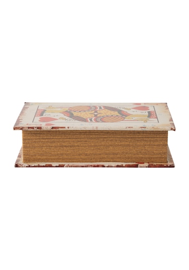 Mudo Home Kıng Of Hearts Kitap Kutu 14x5x20 Cm