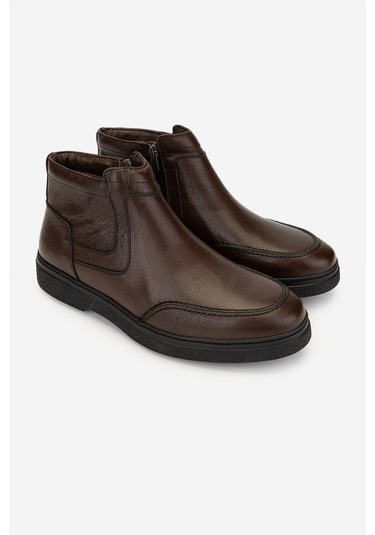 Valmenti Erkek Hakiki Deri Kahverengi Casual Bot 01 2076 Erk Bot Sk24-25 Kahve Kahverengi