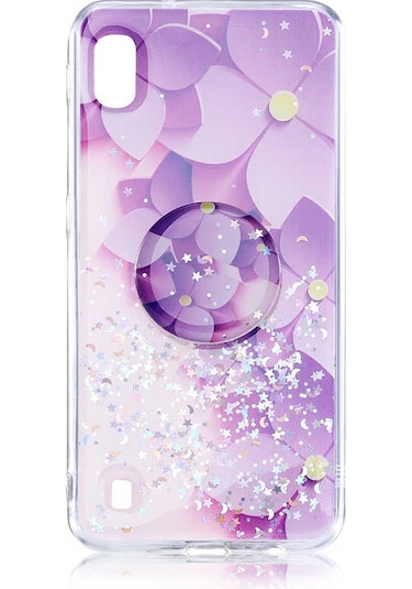 Galaxy Uyumlu A10 Kılıf Pop Soketli Vale Silikon Kılıf NO2
