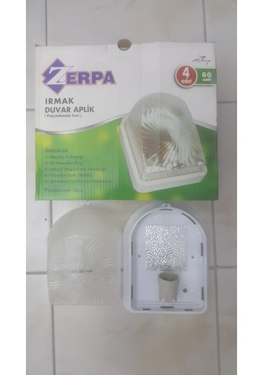 Erpa Duvar Aplik Beyaz