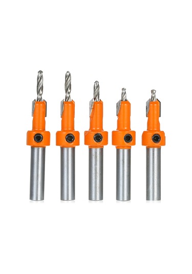 Xindoker Volfram Çelik Alaşımlı Matkap Uçları - 5'li Set Ve Anahtar Hediyeli