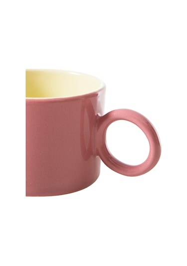 Mudo Home Colourful Kupa - Pembe 205ml Çok Renkli