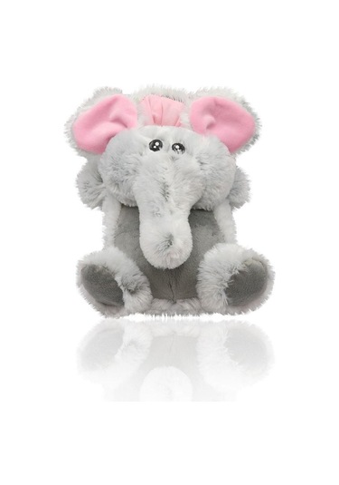 Twıgy Tw Elephant Gri Kadın Hayvanlı Panduf 36/41 Gri