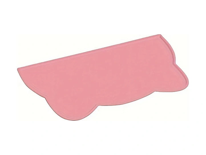 Dashanshop Pembe 1 Adet Whiskerwonders Silikon Kedi Mama Matı Kaymaz Ve Dökülme Önleyici