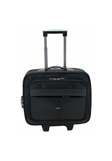 Çekçekli Ağır Hizmet Tipi Takım Alet Çantası 30 Litre Siyah