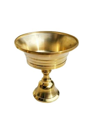 Pazly Yapımı Tutucu Suntek Mumluk Lamba Kandil Ghee El Çap-109mm Budizm Ya