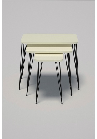 Zigon Sehpa Kr Krem Tel