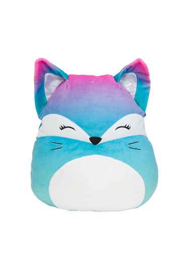 Squishmallow Pembe Mavi Tilki Vickie 20 cm