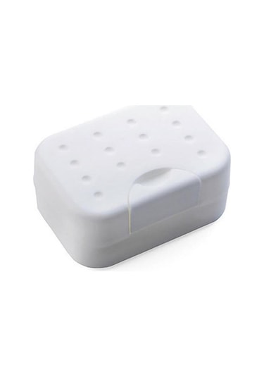 Moda Ev Sabun Kutusu Beyaz
