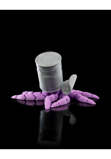 Hareketli Şapkalı Ahtapot 20cm