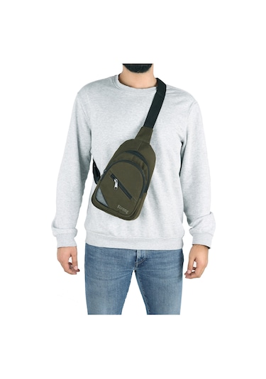 Strong Kanvas Çapraz Askılı Göğüs Ve Sırt Çantası,3 Renk Body Bag (395940565)