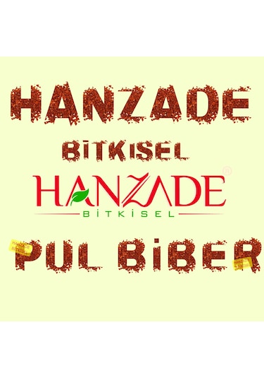 Hanzade Bitkisel Pul Biber Ekstra Çok Acı 500 G
