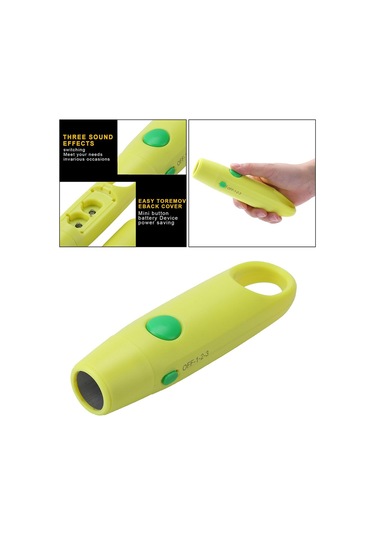 Suntek Elektronik Düdük Spor Elektrikli Kordonlu Sarı