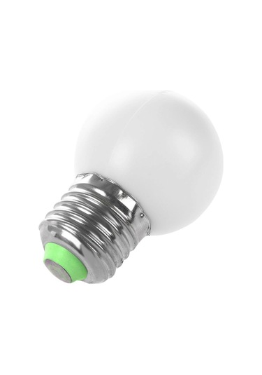 2x E27 Led Ampul 0,5 W Plastik Beyaz Işık - Kaiyi Diğer