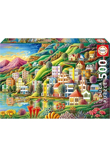 Educa 500 Parça Gizli Liman Puzzle - 19552 - Hidden Harbor
