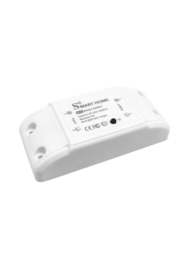 Yaozixa Akıllı Wi-fi+bluetooth 10a Kontrolörü - 90-250v, 2200w, Smartlife/tuya Uygulaması İle Uzaktan Kontrol, Yangın Engelleme Abs Malzeme