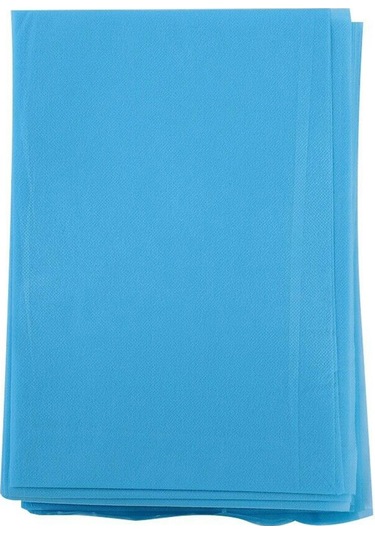 Suntek 10 Adet Çarşaf Delikli Masaj Masa Örtüleri Dövme Mavi