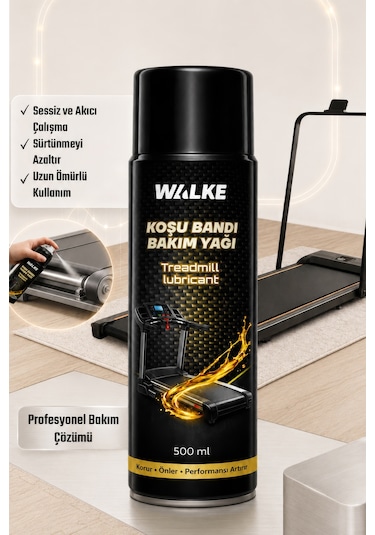 Walke Koşu Bandı Yağı Spreyi Silikon Sprey 500 Ml Tekli