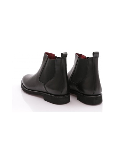 Dgn 19726 Erkek Yani Lastikli Bot Siyah Benfica